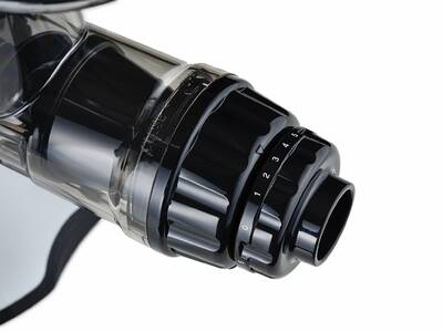 Sana by Omega EUJ-606 horizontal juicer pulp regulator