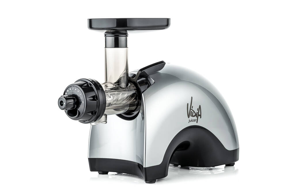 Vidia-juicer-twin-gear-VTG-001-silver-isolated